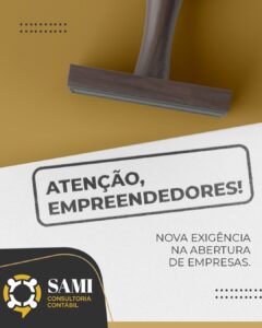 Atenção, Empreendedores!